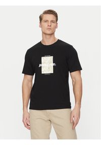 Jack & Jones - Jack&Jones T-Shirt Tarmac 12273239 Czarny Regular Fit. Kolor: czarny. Materiał: bawełna