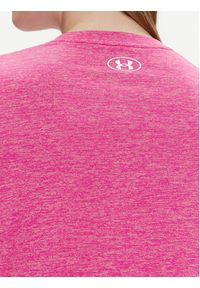 Under Armour Koszulka techniczna Tech Ssc- Twist 1384230-652 Różowy Loose Fit. Kolor: różowy. Materiał: syntetyk #3