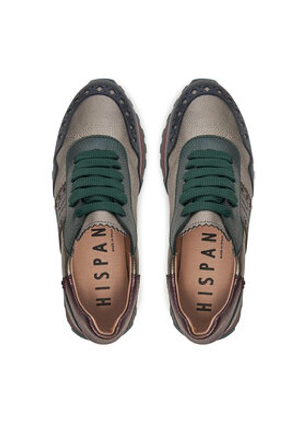 Hispanitas Sneakersy Bolmet-I24 CHI243623 Kolorowy. Materiał: skóra. Wzór: kolorowy