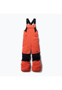 columbia - Spodnie narciarskie dziecięce Columbia Holcomb Grove Bib. Kolor: pomarańczowy. Sezon: zima. Sport: narciarstwo #1