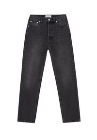 NANUSHKA - Szare jeansy Kemia. Stan: podwyższony. Kolor: szary. Styl: vintage #7