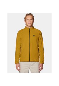 MOUNTAIN HARDWEAR - Sweter Męski Mountain Hardwear Microchill. Kolor: żółty. Materiał: materiał, polar. Sport: turystyka piesza