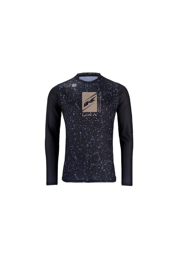 KENNY - Koszulka z długim rękawem Kenny Prolight. Kolor: wielokolorowy, czarny, zielony. Materiał: skóra. Długość rękawa: długi rękaw. Długość: długie. Sport: kolarstwo