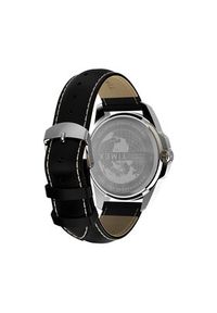 Timex Zegarek Essex TW2Y20600 Czarny. Kolor: czarny. Materiał: skóra #2