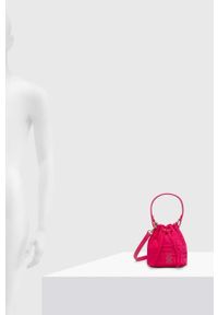 TOMMY HILFIGER - Tommy Hilfiger torebka kolor różowy. Kolor: różowy. Rodzaj torebki: na ramię #2