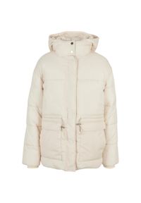 Urban Classics - Kurtka Puchowa Dla Kobiet. Kolor: brązowy. Materiał: puch. Sport: turystyka piesza #1