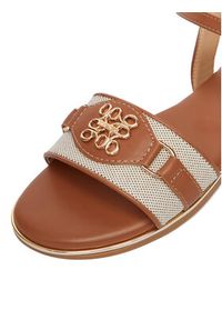 Nine West Klapki CEO-6165-33 Brązowy. Kolor: brązowy. Materiał: materiał #2