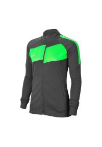 Nike - Damska Kurtka Dresowa Academy Pro. Kolor: wielokolorowy, niebieski, zielony. Materiał: dresówka