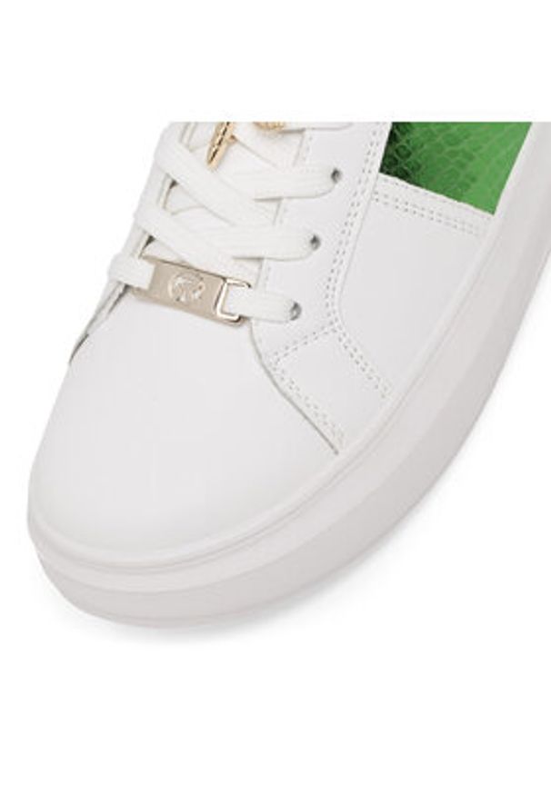 Rieker Revolution Lifestyle Sneakersy W1202-81 Biały. Kolor: biały. Materiał: skóra