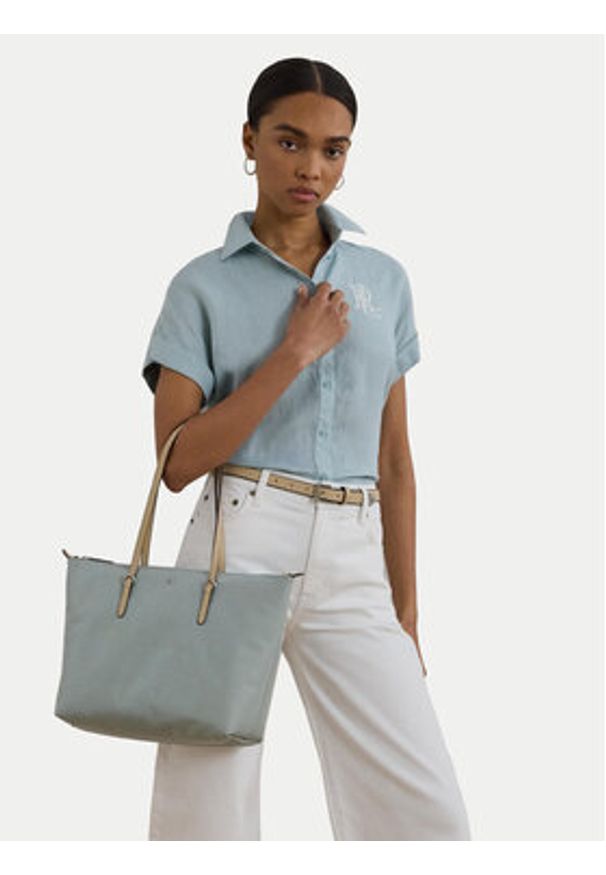 Lauren Ralph Lauren - LAUREN RALPH LAUREN Torebka Keaton 431916737032 Szary. Kolor: szary