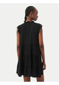 Vero Moda Sukienka codzienna Alba 10342656 Czarny Regular Fit. Okazja: na co dzień. Kolor: czarny. Materiał: wiskoza. Typ sukienki: proste. Styl: casual #3