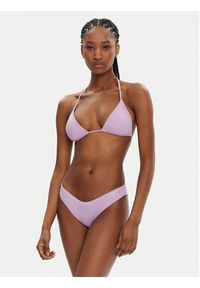 Guess Góra od bikini E4GJ00 LY00K Fioletowy Regular Fit. Kolor: fioletowy. Materiał: syntetyk