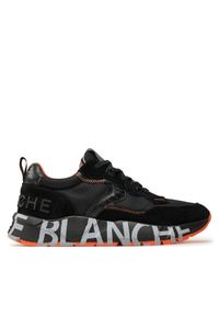 Voile Blanche Sneakersy Club01 0012017465.11.1A27 Czarny. Kolor: czarny. Materiał: skóra, zamsz