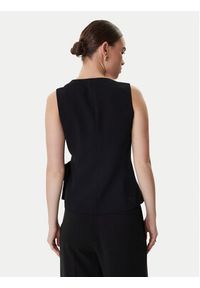 Marella Kamizelka garniturowa Lirica 2613161043 Czarny Regular Fit. Kolor: czarny. Materiał: syntetyk #4