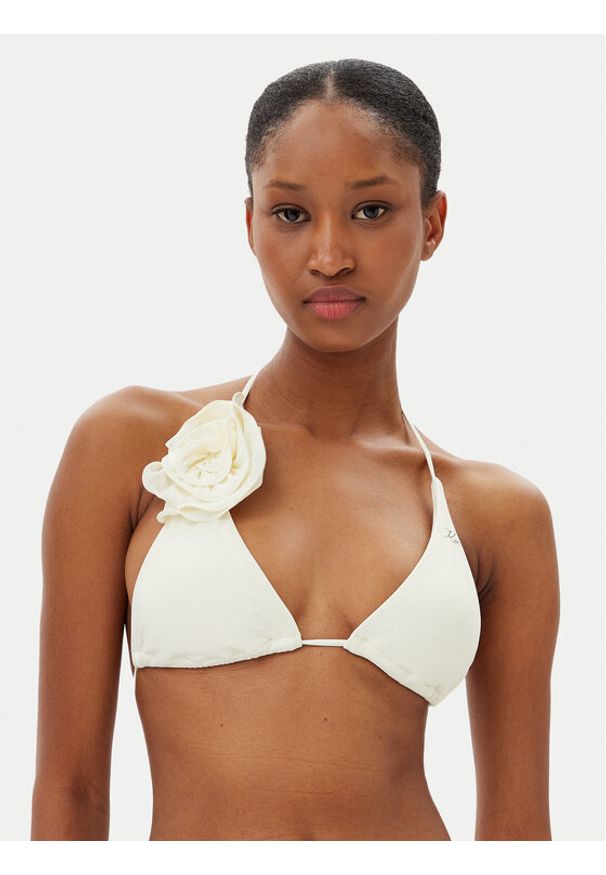 Karl Lagerfeld - KARL LAGERFELD Góra od bikini A2W46056 Beżowy. Kolor: beżowy
