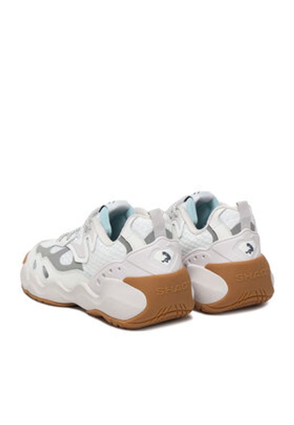 Shaq - SHAQ Sneakersy EO-REIGN AQ95055M-WC Biały. Kolor: biały. Materiał: skóra