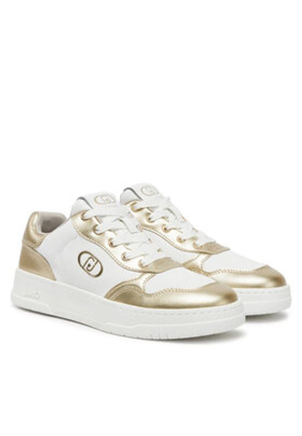 Liu Jo Sneakersy BA5037 PX656 Biały. Kolor: biały. Materiał: skóra