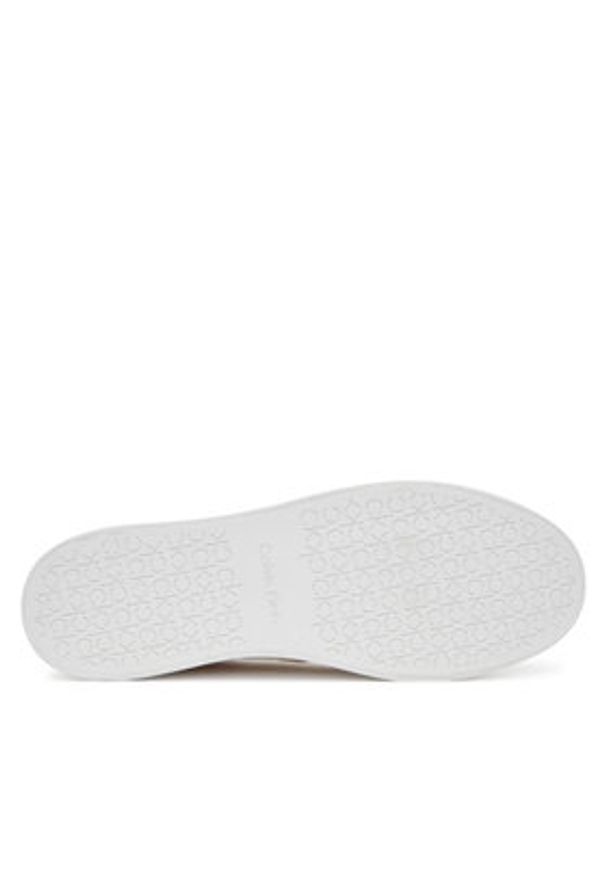Calvin Klein Tenisówki Vulc Slip On - Jacq HW0HW02411 Écru. Zapięcie: bez zapięcia. Materiał: skóra