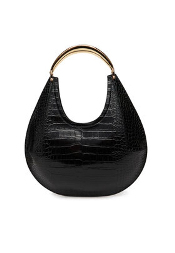 Elisabetta Franchi Torebka BS-28A 56E2-V520 Czarny. Kolor: czarny. Materiał: skórzane