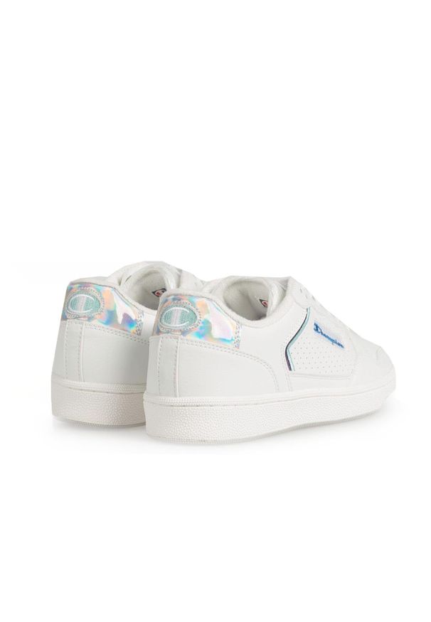 Champion Sneakersy "Arizona" | S10975 | Arizona | Kobieta | Biały. Kolor: biały. Materiał: skóra ekologiczna, materiał. Wzór: aplikacja