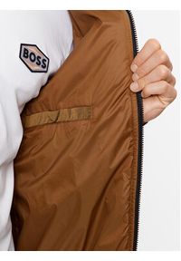 BOSS - Boss Kurtka bomber Overse 50496479 Brązowy Regular Fit. Kolor: brązowy. Materiał: syntetyk #4