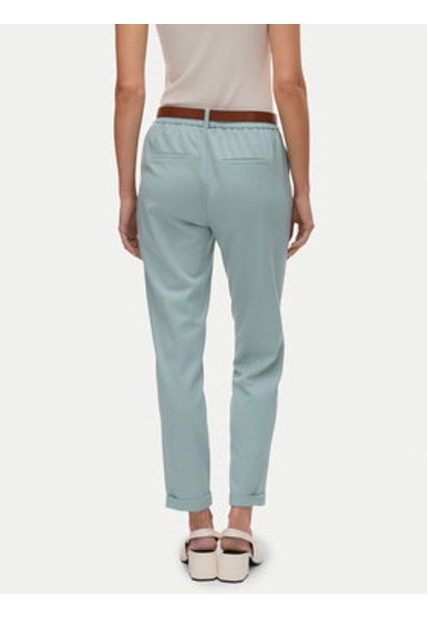 Vero Moda Chinosy Maya 10225280 Zielony Regular Fit. Kolor: zielony. Materiał: syntetyk