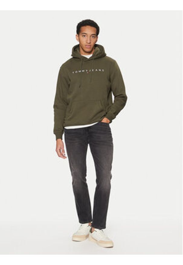 Tommy Jeans Jeansy Scanton DM0DM20557 Czarny Slim Fit. Kolor: czarny