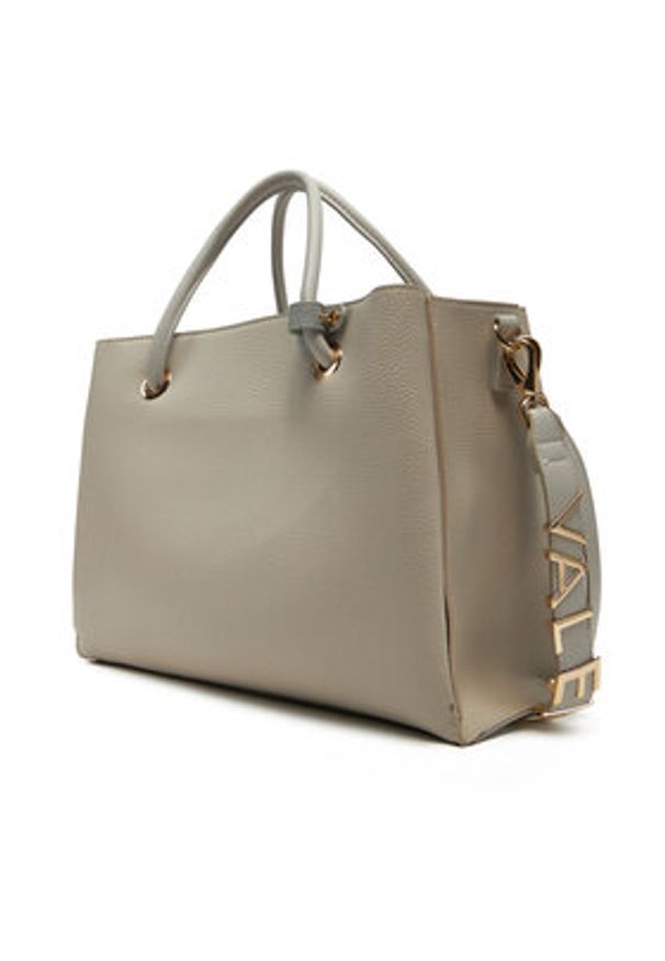 VALENTINO - Valentino Torebka Alexia VBS5A802 Szary. Kolor: szary. Materiał: skórzane