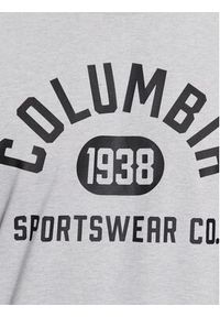 columbia - Columbia T-Shirt CSC Basic Logo™ Short Sleeve Szary Regular Fit. Kolor: szary. Materiał: syntetyk, bawełna