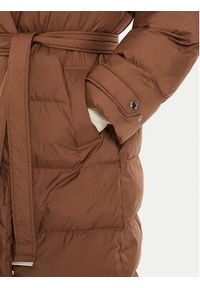 Pinko - PINKO Płaszcz zimowy Taccuino 103829 A0L5 Brązowy Regular Fit. Kolor: brązowy. Materiał: syntetyk. Sezon: zima #3