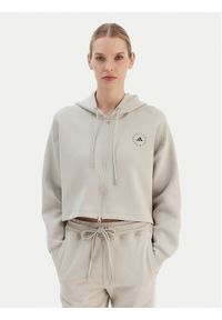 Adidas by Stella McCartney - adidas by Stella McCartney Bluza JX6781 Szary Loose Fit. Kolor: szary. Materiał: bawełna #1