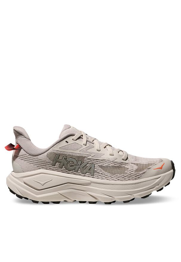 HOKA - Hoka Buty do biegania Challenger 8 1168717 Beżowy. Kolor: beżowy. Materiał: materiał