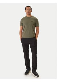BOSS T-Shirt 50506373 Khaki Regular Fit. Kolor: brązowy. Materiał: bawełna #5