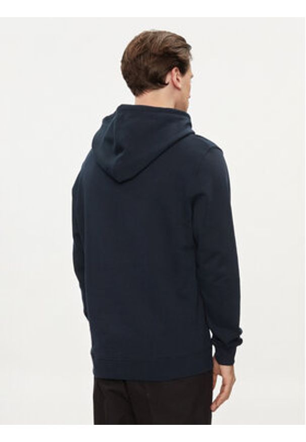 Pepe Jeans Bluza Joe Hoodie PM582573 Granatowy Regular Fit. Kolor: niebieski. Materiał: bawełna
