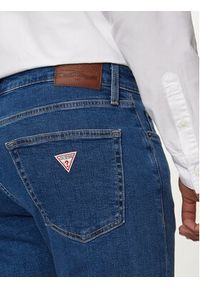 Guess Jeans Jeansy M4YA1C D5DM2 Granatowy Slim Fit. Kolor: niebieski #4