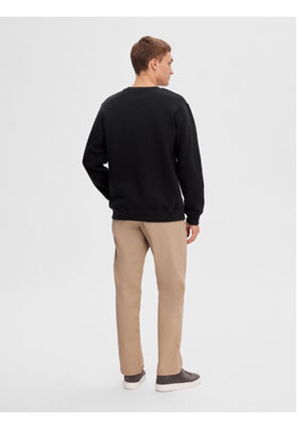 Selected Homme Bluza 16090431 Czarny Regular Fit. Kolor: czarny. Materiał: syntetyk, bawełna