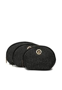 Beverly Hills Polo Club Zestaw kosmetyczek BHPC-U1-007-SS25 (3-pack) Czarny. Kolor: czarny. Materiał: materiał #1