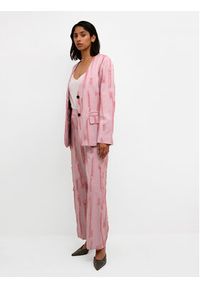 Karen by Simonsen Spodnie materiałowe Masha 10104778 Różowy Relaxed Fit. Kolor: różowy. Materiał: syntetyk #5