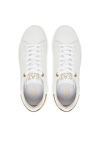 EA7 Emporio Armani Sneakersy 7X000331 AF10848 M0015 Biały. Kolor: biały. Materiał: skóra