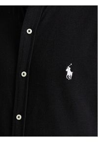 Polo Ralph Lauren Koszula 710742468001 Czarny Regular Fit. Typ kołnierza: polo. Kolor: czarny. Materiał: bawełna