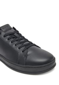 Calvin Klein Sneakersy Low Top Lace Up Lth HM0HM01971 Czarny. Kolor: czarny. Materiał: skóra