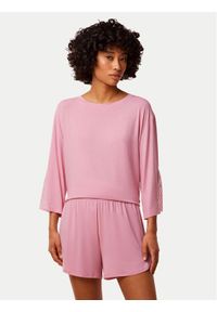 Triumph Szorty piżamowe Aura Spotlight 10221415 Różowy Relaxed Fit. Kolor: różowy #1