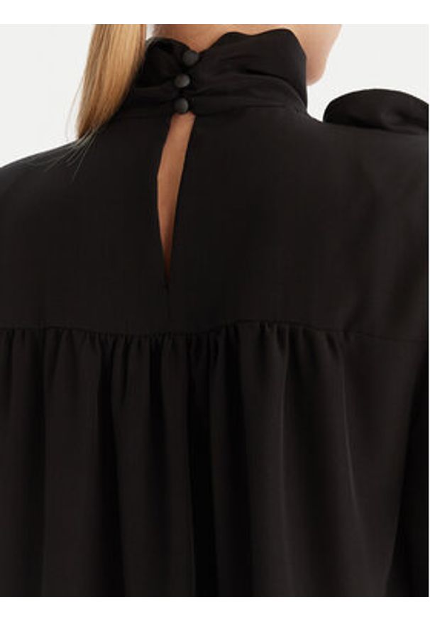 ACCESS FASHION Bluzka 54-2063-171 Czarny Regular Fit. Kolor: czarny. Materiał: syntetyk