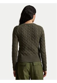 Polo Ralph Lauren Kardigan 211971868500 Zielony Regular Fit. Typ kołnierza: polo. Kolor: zielony. Materiał: bawełna #4