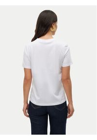 Vero Moda T-Shirt Paulina 10316991 Biały Regular Fit. Kolor: biały. Materiał: bawełna #5