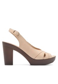 Lasocki Sandały POLTA EST-2025-12 Beżowy. Kolor: beżowy. Materiał: skóra, nubuk #1