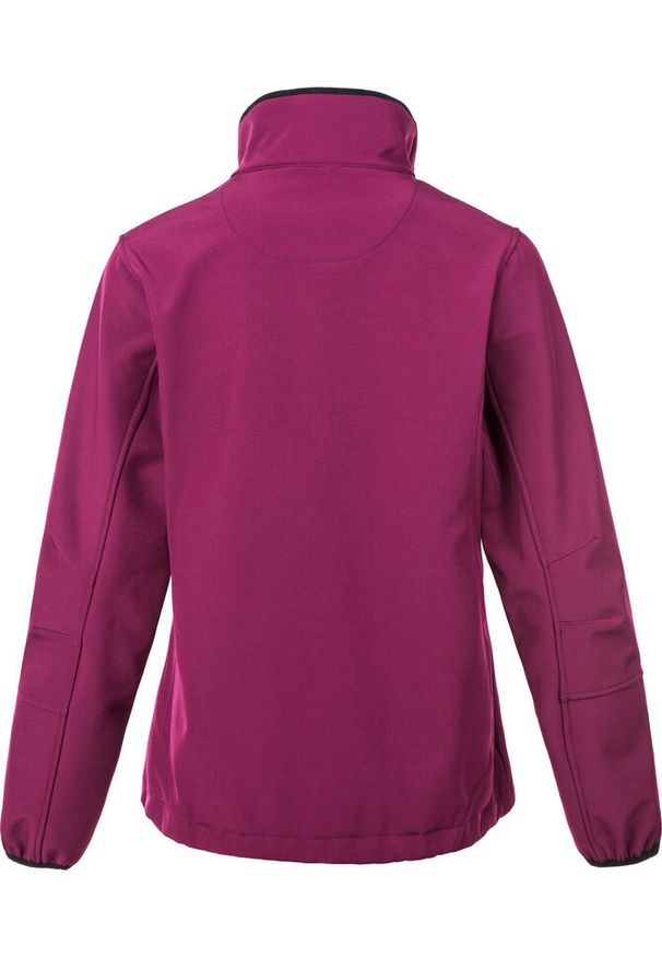 Softshell damski Whistler Covina. Kolor: wielokolorowy, różowy, brązowy, szary, fioletowy. Materiał: softshell