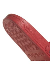 Adidas - Klapki adidas Adilette Shower Slider U GZ5923 czerwone. Kolor: czerwony. Materiał: syntetyk. Sezon: lato. Styl: wakacyjny