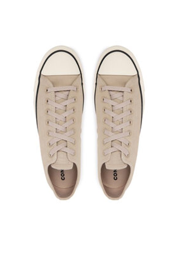 Converse Trampki Chuck Taylor All Star Colorful Suede A15949C Beżowy. Kolor: beżowy. Materiał: materiał