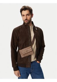 Guess Torebka HMMILO P6391 Brązowy jasny. Kolor: brązowy. Materiał: materiał #1